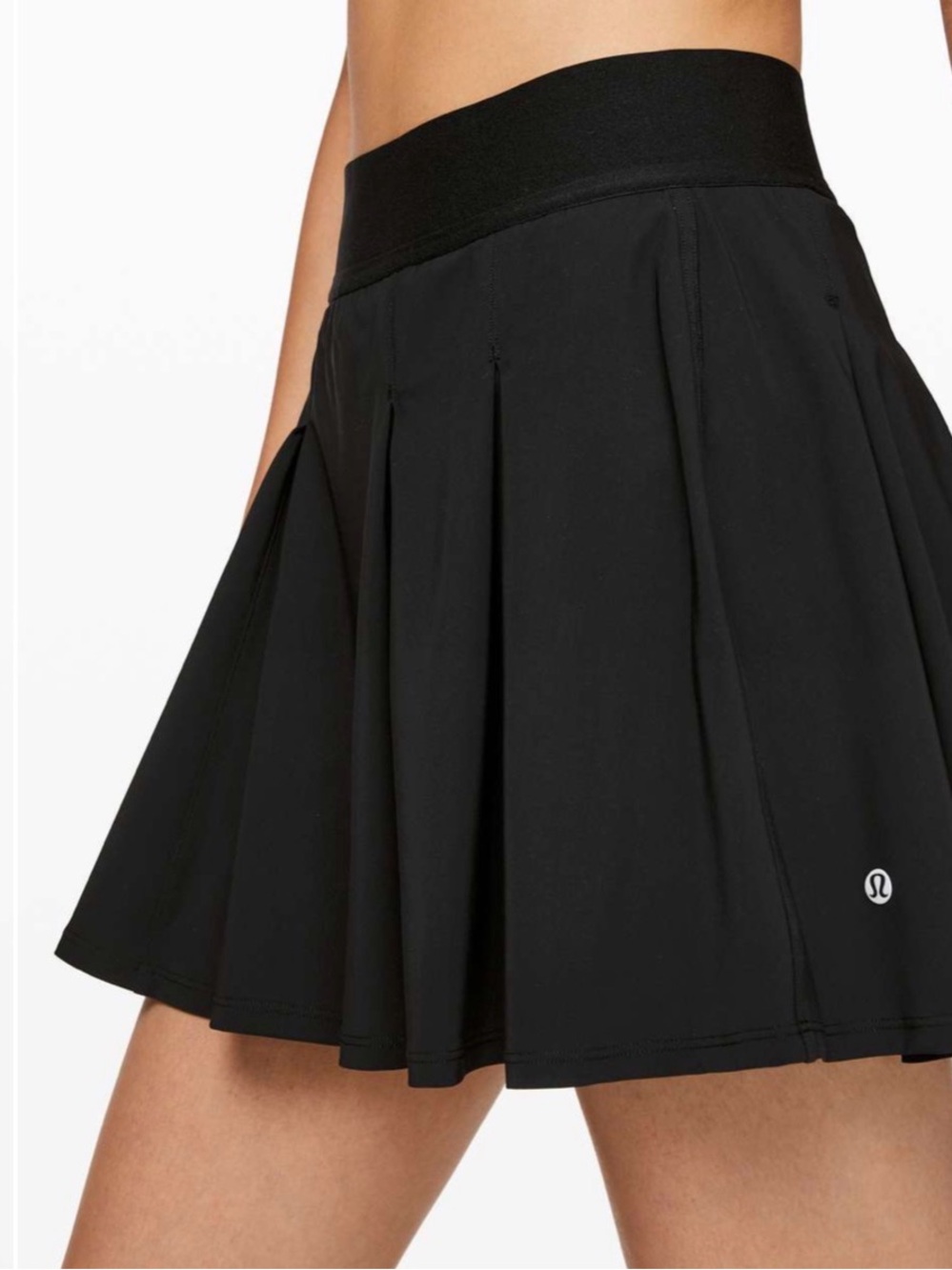Lululemon Tennis Times Skirt size 4 black